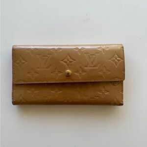 Louis Vuitton 2012 Monogram Vernis Sarah Wallet